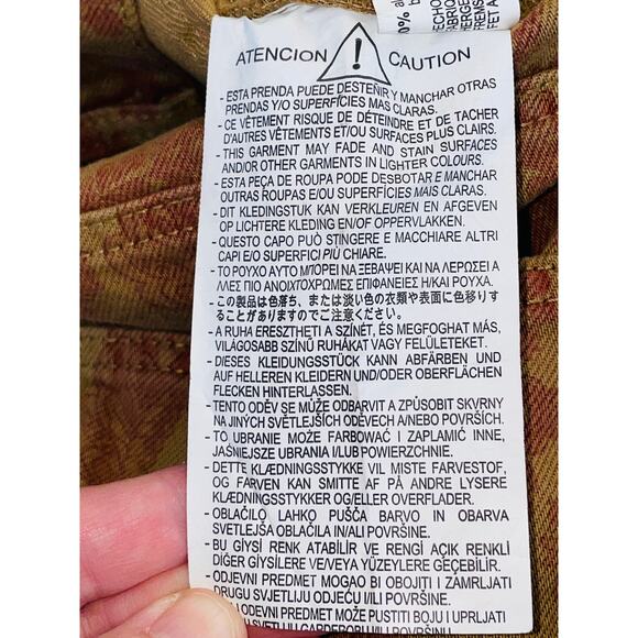 Zara‎ Straight Cut Paisley Printed Jeans - Women's Size S - High Rise BOHO Style - Picture 12 of 12